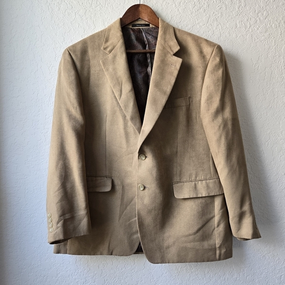 Ralph Lauren Men’s Suede Jacket blazer Size Large - Picture 2 of 11